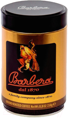 Кофе в зернах Barbera Gold ж/б (250г)