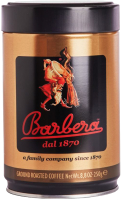 Кофе молотый Barbera Gold ж/б (250г) - 