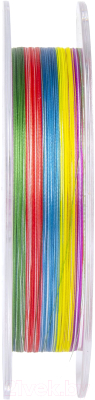 Леска плетеная Lucky John Vanrex Egi&Jigging х4 Braid Multi Color 150/012 / LJ4108-012
