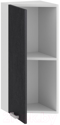 Шкаф навесной для кухни ТриЯ Гранита 1В3Т (белый/бетон графит)