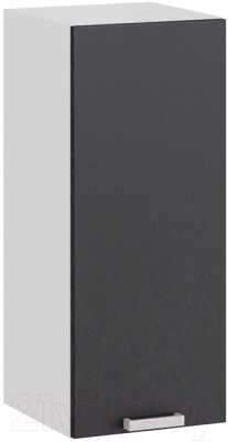 Шкаф навесной для кухни ТриЯ Гранита 1В3 (белый/бетон графит)