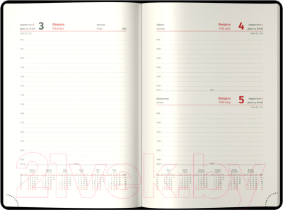 Изображение товара Ежедневник Berlingo Starlight S А6 / DD3_84603 (184л, розовый)