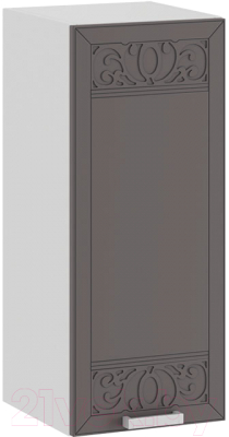 Шкаф навесной для кухни ТриЯ Долорес 1В3 (белый/муссон)