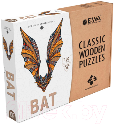 Пазл EWA Летучая мышь (M, картонная упаковка)
