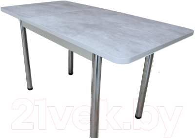 Обеденный стол СВД Юнио 120-150x75 / 053.П7.Х (цемент)