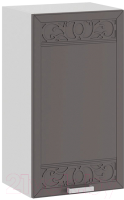 Шкаф навесной для кухни ТриЯ Долорес 1В4 (белый/муссон)