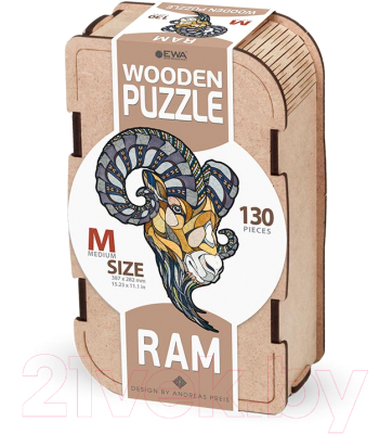 Пазл EWA Баран (M, деревянная упаковка)