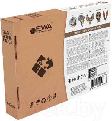 Пазл EWA Черепаха (M, картонная упаковка)
