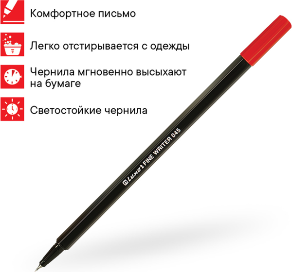 Набор лайнеров Luxor Writer 045 / 15300/20JAR (20цв)