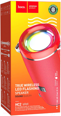 Изображение товара Портативная колонка Hoco HC2 (красный)