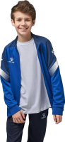 Олимпийка спортивная детская Kelme Children's Knitted Jacket / 8061WT3002-481 (р.160, синий) - 