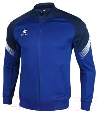 Олимпийка спортивная детская Kelme Children's Knitted Jacket / 8061WT3002-481 (р.160, синий)
