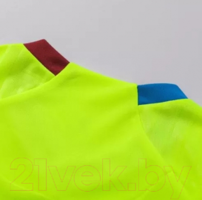 Футбольная форма Kelme Short-sleeved football suit / 8251ZB3005-904 (р.150, зеленый/темно-синий)