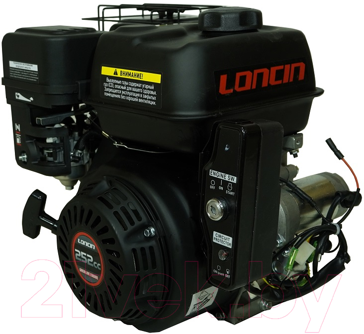 Двигатель бензиновый Loncin LC175FD-2 B18 type D20 5А