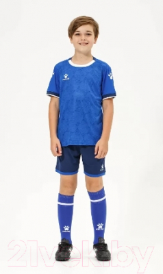 Футбольная форма Kelme Short-Sleeved Football Suit / 8151ZB3001-481 (р-р 130, синий)