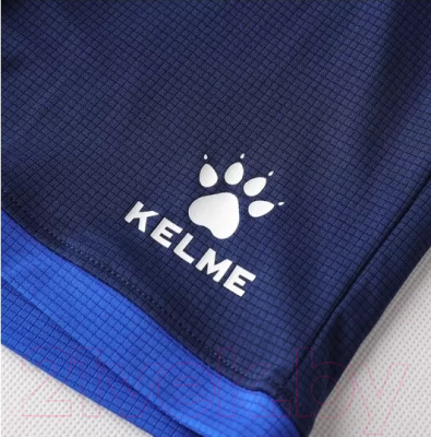 Футбольная форма Kelme Short-Sleeved Football Suit / 8151ZB3001-481 (р-р 150, синий)