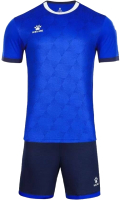 Футбольная форма Kelme Short-Sleeved Football Suit / 8151ZB1001-481 (M, синий) - 
