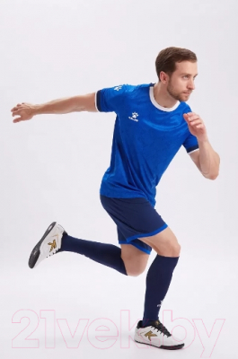 Футбольная форма Kelme Short-Sleeved Football Suit / 8151ZB1001-481 (XS, синий)