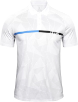 Футболка спортивная Kelme Short Sleeve Polo Shirt / 8153PL1005-100 (2XL, белый) - 