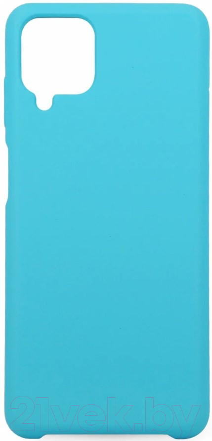 Чехол-накладка Case Matte Lux для Galaxy A22 4G (голубой)