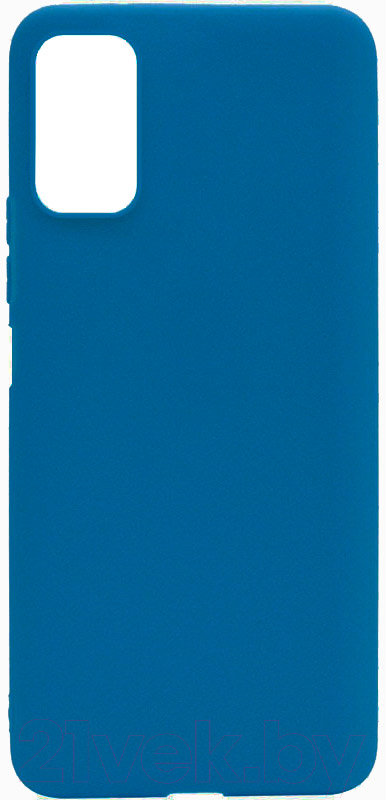 Чехол-накладка Case Matte Lux для Poco M4 Pro 5G (синий) — фото 1