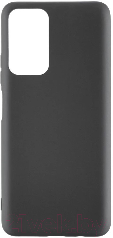Чехол-накладка Case Matte Lux для Poco M4 Pro 5G (черный) — фото 1