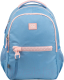 Школьный рюкзак GoPack Color Block Girl / 22-161-5-M GO (серый/розовый) - 