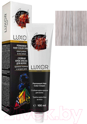 Крем-краска для волос Luxor Professional Стойкая 10.11 (100мл, платиновый блондин пепельный интенсивный)