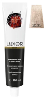 Крем-краска для волос Luxor Professional Стойкая 10.31 (100мл, платиновый блондин золотистый пепельный) - 