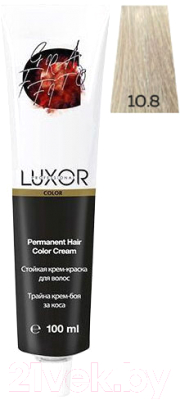 Крем-краска для волос Luxor Professional Стойкая 10.8 (100мл, платиновый блондин сандрэ)
