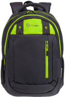 Школьный рюкзак Torber Class X / T5220-22-BLK-GRN (черный/зеленый) - 
