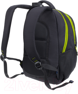 Школьный рюкзак Torber Class X / T5220-22-BLK-GRN (черный/зеленый)