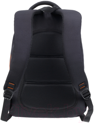 Школьный рюкзак Torber Class X / T5220-22-BLK-RED (черный/оранжевый)