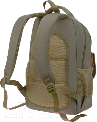 Школьный рюкзак Torber Class X Листья / T2743-22-GRN (темно-зеленый)
