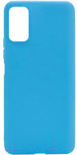 Чехол-накладка Case Matte Lux для Poco M4 Pro 5G (голубой) — фото 1