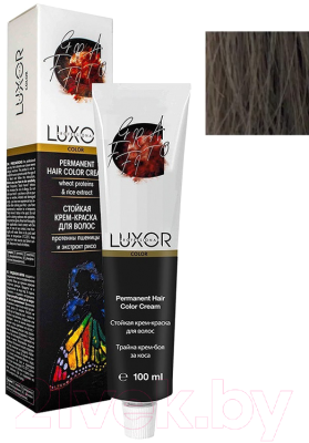 Крем-краска для волос Luxor Professional Стойкая 6.23 (100мл, темный блондин фиолетовый золотистый)
