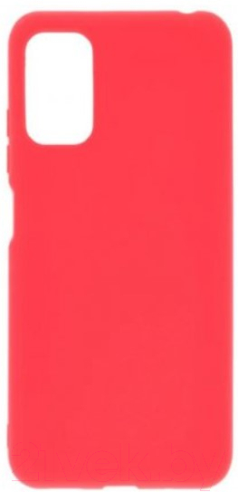 Чехол-накладка Case Matte Lux для Poco M4 Pro 5G (красный) — фото 1