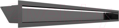 Решетка вентиляционная для камина Fire&Wood Luft 90x1000 (графит)