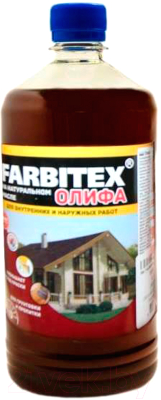 Олифа Farbitex Profi Wood Льняная натуральная (1л)