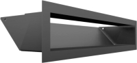 Решетка вентиляционная для камина Fire&Wood Luft 90x600 (графит) - 
