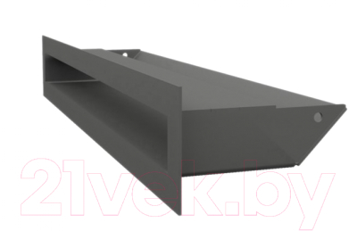 Решетка вентиляционная для камина Fire&Wood Luft 60x400 (графит)