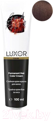 Крем-краска для волос Luxor Professional Стойкая 7.37 (100мл, блондин золотистый шоколадный)