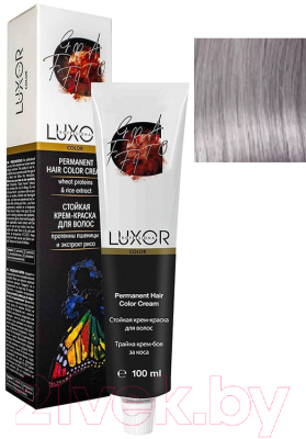 Крем-краска для волос Luxor Professional Стойкая 8.11 (100мл, светлый блондин пепельный интенсивный)