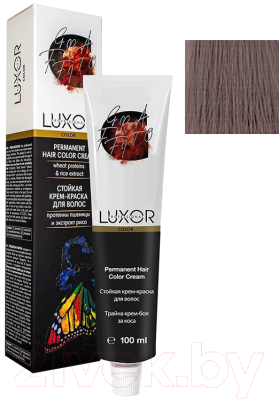 Крем-краска для волос Luxor Professional Стойкая 8.12 (100мл, светлый блондин пепельный фиолетовый )