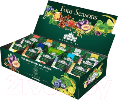 Чай пакетированный Ahmad Tea Four Seasons Tea Collection (90пак)