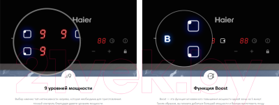 Изображение товара Индукционная варочная панель Haier HHY-Y53NVB