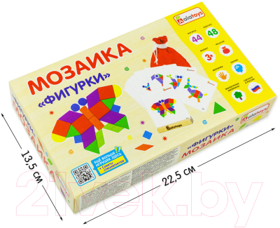 Развивающая игра Alatoys Мозаика Фигурки / МКФ05