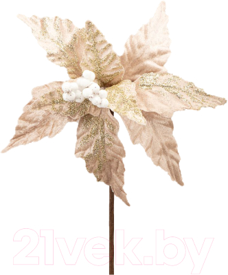 Искусственный цветок Lefard Пуансетия / 226-1034