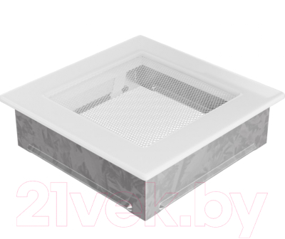 Решетка вентиляционная для камина Fire&Wood Прямоугольная 17x17 (белый)