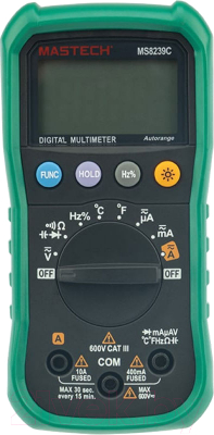 Мультиметр цифровой Mastech MS8239C (13-2020)